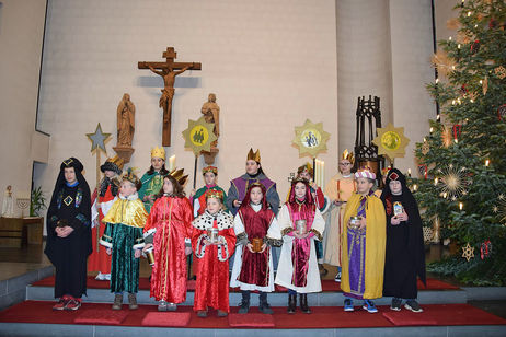 Sternsinger unterwegs in Zierenberg